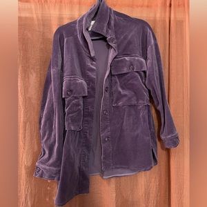Oversized, purple Grey Lab corduroy jacket. Worn twice